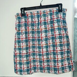 Plaid skirt for fall